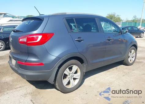 2011 Kia Sportage Lx from USA, damaged, VIN KNDPB3A22B7095536